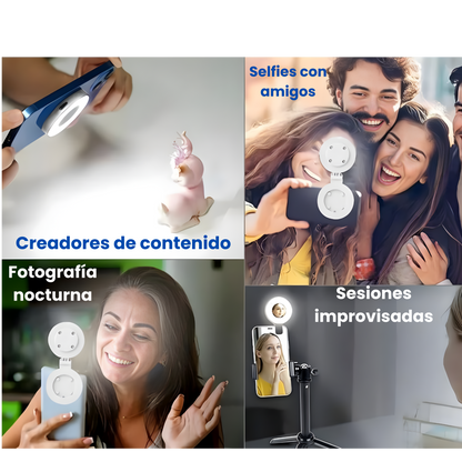 Aro de luz 360 3 en 1